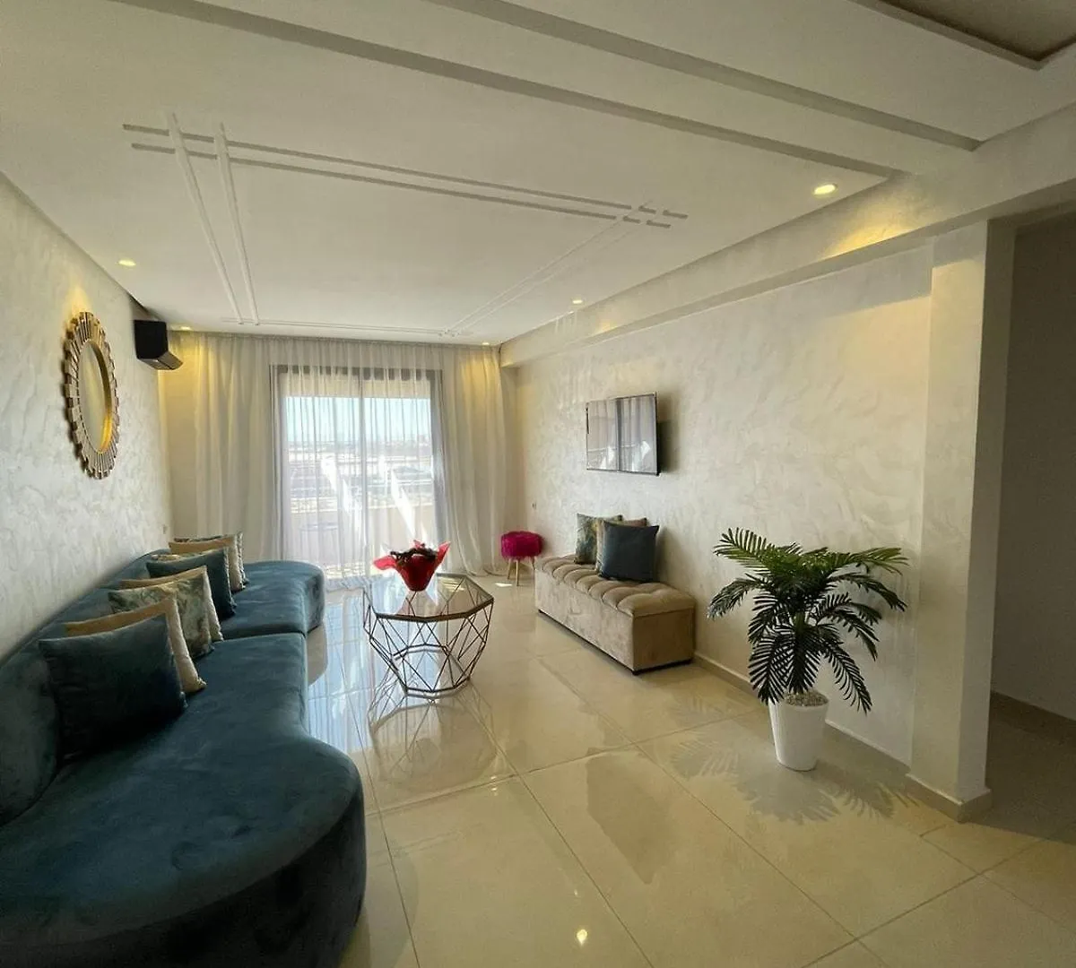 Luxueux Appartement Centre Ville Residence Privee Avec Piscine Marrakesh 0*,